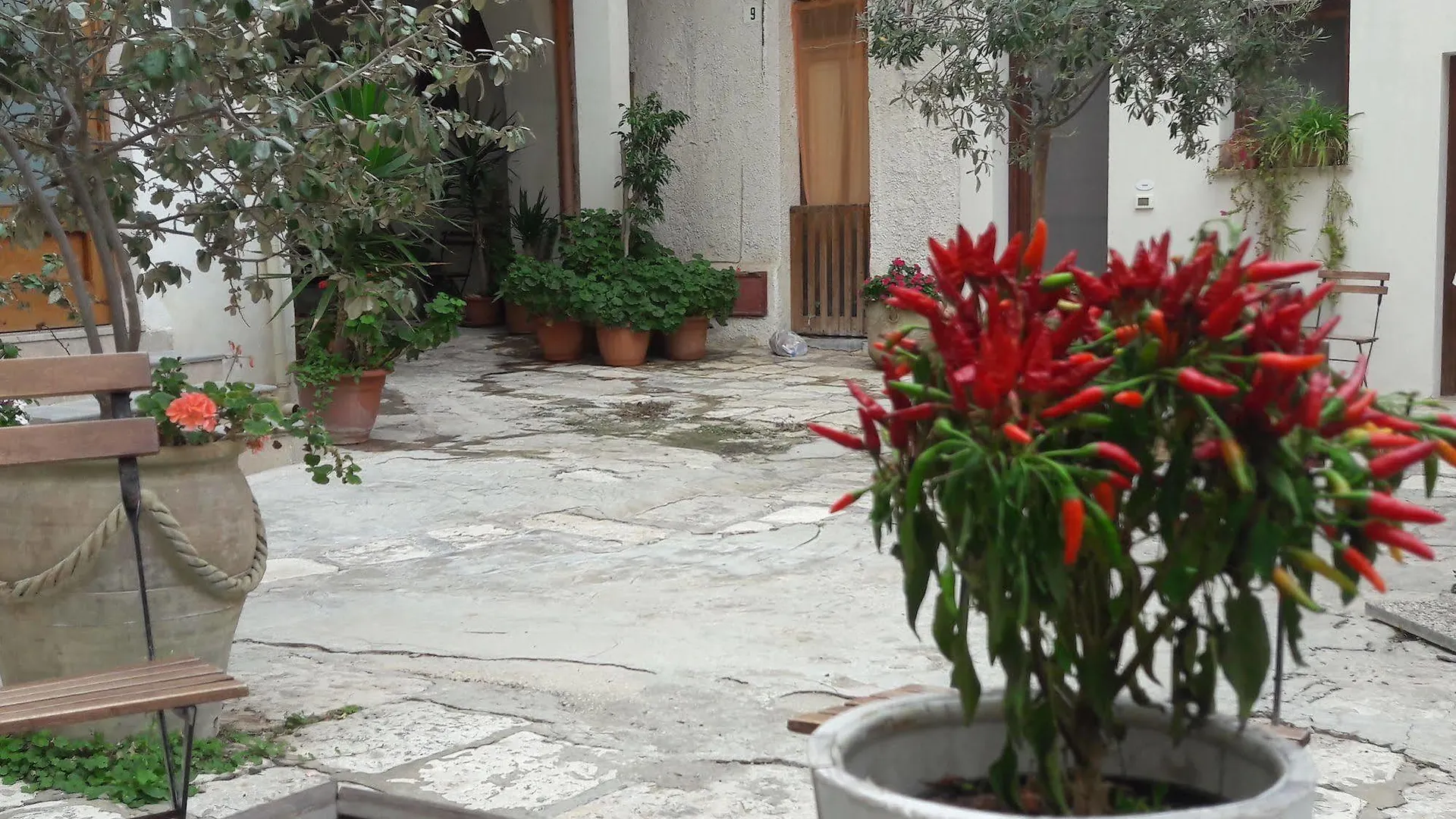 ** מלון דירות אפרטהוטל טרפאני Cortile Antico איטליה